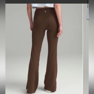 LULULEMON Groove Super High Rise Split Hem Nulu Flair Pant